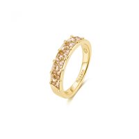 Ring Rosato Woman Vittoria in Silver Zirconia RZVT32B - RZVT32B